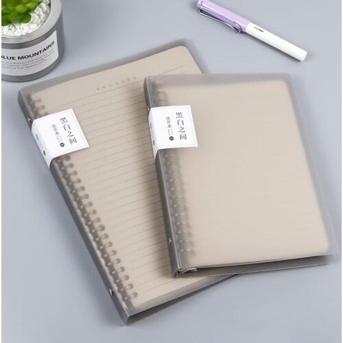PP Notebook Planner Organizer Binder Books Loose Leaf Journal Sketchbook Accessories Diary School Office Supplies Notebook A5 B6