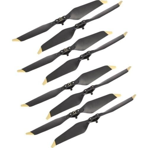 4 Pairs Propellers Low-Noise Quick-Release CW CCW 8331 Replacement Blades Props Propellers for DJI Mavic Pro Platinum RC Drone