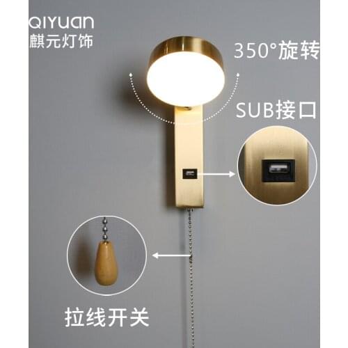 Nordic led glass ball industrial decor deco maison wall lights lampara pared beside lamp