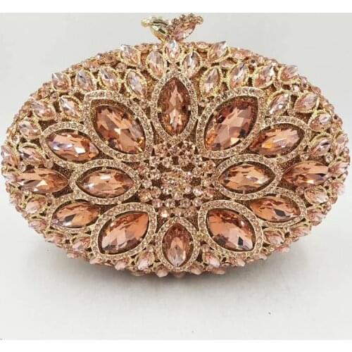 Ladies Hand Bags Women Formal Dinner Handbag Wedding Bridal Purse Luxury Bag for Wedding&Party Evening Metal Clutches Luxury Bag