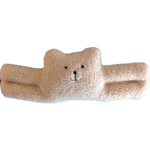 1pc Cartoon Thick Plush Rabbit Bear Door Stopper Safety Hand Doorknob Shockproof Door Crash Pad Baby Children Finger Protector