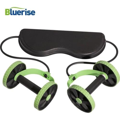 Bluerise Training Apparatus Multi-function Gym Equipment Fitness Abs Trainer Wheel Abdominal Ab Rollers Exercise Machine Fitness