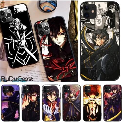 Slok Lelouch vi Britannia Code Geass anime Phone Case For iphone 12 pro max 11 pro XS MAX 8 7 6 6S Plus X 5S SE 2020 XR case