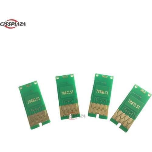 CISSPLAZA 2sets T7891 T7892 T7893 T7894 auto reset chip compatible For Epson Pro WF-5110 5190 5620 5690