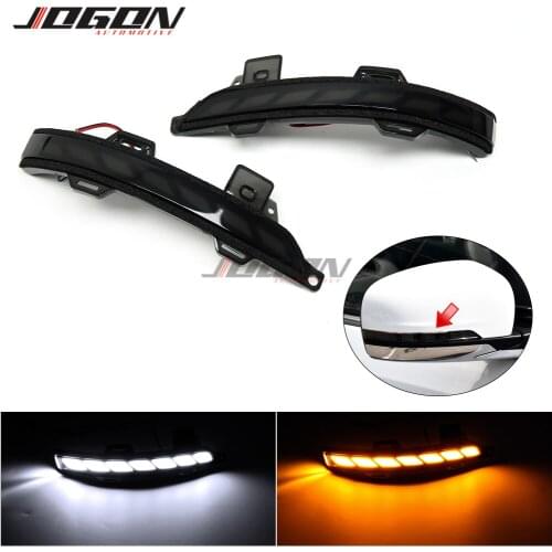 For Jeep Grand Commander 2018-2020 Car Accessories LED Dynamic Turn Signal Paking Light Side Mirror Indicator Blinker Lamp