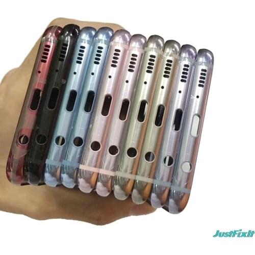 For Samsung S8 S9P S9 S8Plus Housing Middle Frame Bezel Plate Cover Repair For Samsung Galaxy S9 S9Plus S8 S8 Plus Cover