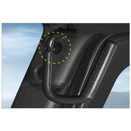 Black Front & Rear Grab Bar Grab Handle Kit For Jeep Wrangler JK 2DR/4DR Sahara Sport Rubicon X & Unlimited 4 door Grab Handle