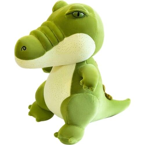 Crocodile Plush Toy Cartoon Animal Hugging Pillow Crocodile Stuffed Plush Doll Gift for Boys and Girls