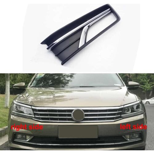 For VW Passat 2016 2017 2018 High Configuration Front Bumper Grille Driving Lamp Cover Fog Light Cover Fog Lamp Shell