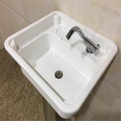 Marine Boat Caravan RV Camper Square White Acrylic Sink 445*400*145mm GR-Y009B
