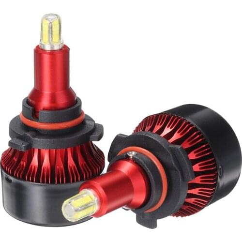 Mayitr 2pcs 12/24V 9005 HB3 LED Car Headlight Kit 2000W 300000LM Hi/Lo Beam Fog Lamp Bulbs 6000K DIY Parts