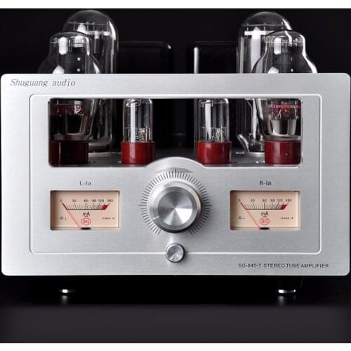 New Shuguang 845-TA x 2 Shuguang 300B-Tx 2 Shuguang CV181-Tx2 Single-ended Class A Tube Amp Hifi Audio Tube Amplifier