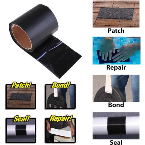 Super Fiber Waterproof Tape Self-adhesive Sealing Tape for Repairing Cracks In Water Pipes and Pipelines Waterproof Stickers