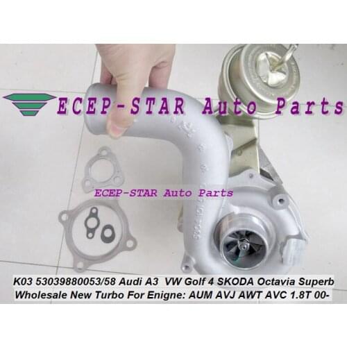 K03 053 058 53039700053 53039700058 Turbo Turbocharger For AUDI A3 For SKODA Octavia Superb VW Golf IV 1.8T AUM AVJ AWT ARX ARZ