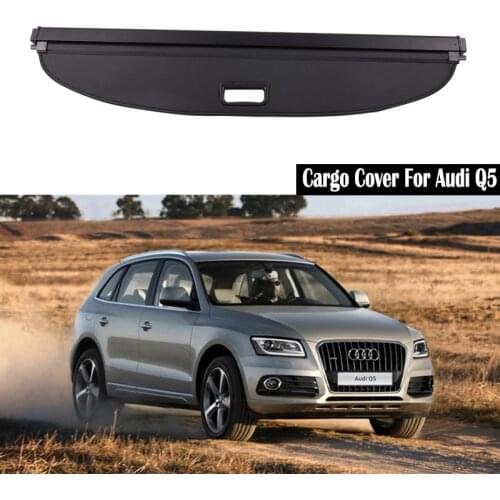 Rear Cargo Cover For Audi Q5 2010 2011 2012 2013 2014 2015 2016 2017 2018 privacy Trunk Screen Security Shield shade Accessories