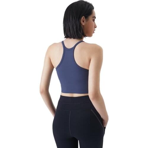 Fitness Vest Yoga Sports Crop Tops Sexy Moisture Wicking Gym Bra Beauty Runnings Push Up Women Bralette Active Corset Haut Femme
