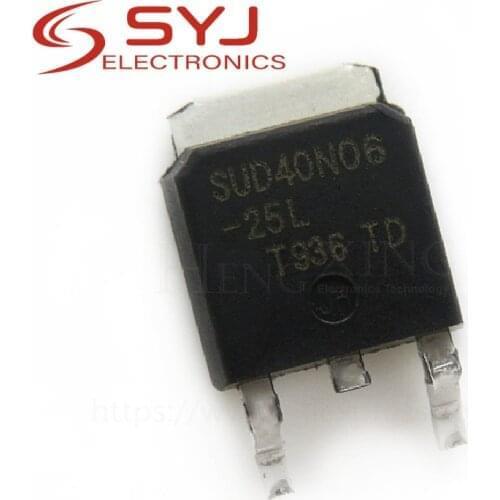 10pcs/lot [ Electronic ] new original 40N06 SUD40N06-25 TO252 package In Stock
