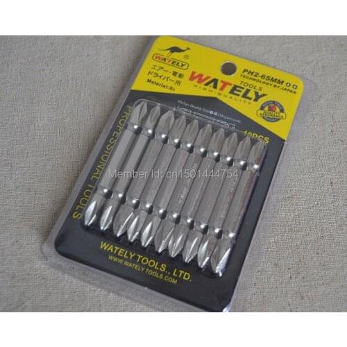 New 10pcs PH2 Phillips screwdriver bits Magnetic Hex bit tool For Air screwdriver Fast shipping