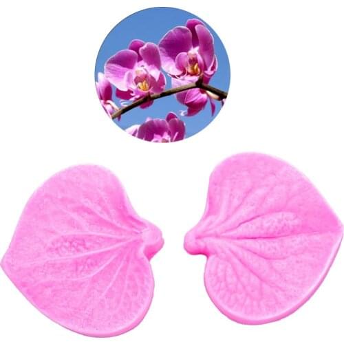 3D Flower Petals Embossed Silicone Mold Relief Fondant Cake Decorating Tools Chocolate Gumpaste Candy Clay Moulds FT-1029