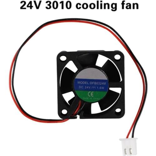 4pcs/set Mini Cooling Fan 24V 3D Printer Main Control Panel Accessories GDeals