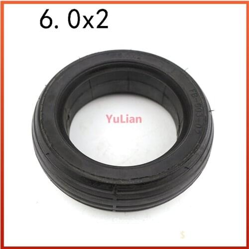 6.0x2 rubber solid tire fits for Electric Balanced Car Electric Scooter 6.0*2