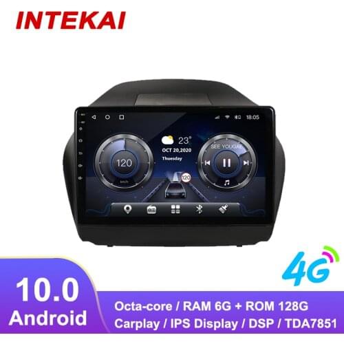 9"Android 10.0 Car Radio GPS Navigation autoradio multimedia player for HYUNDAI IX35 2015 2018 head unit stereo