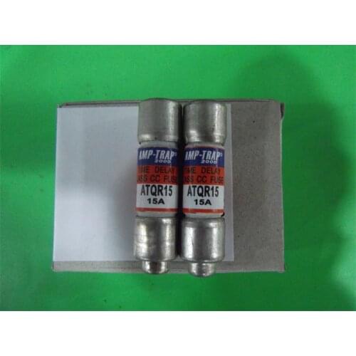 Free shipping 5pcs ATQR 15 AMP-TRAP France 10X38 ceramic delay fuse faray genuine 15A
