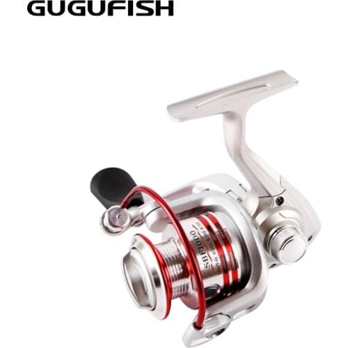 GUGUFISH All metal fishing wheel All Metal head spinning wheel Metal rocker arm Left/Right Hand Fishing Reels 1000-5000 series