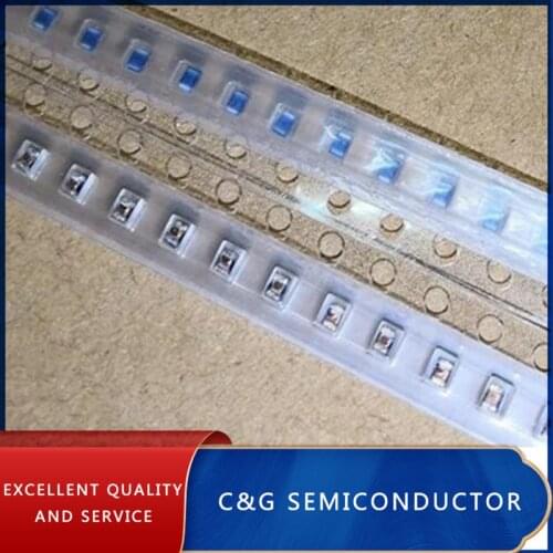 50PCS LQW18 0603 chip inductor LQW18ANR10J00D 100NH 220MA 680 MOHM high frequency high Q winding inductance