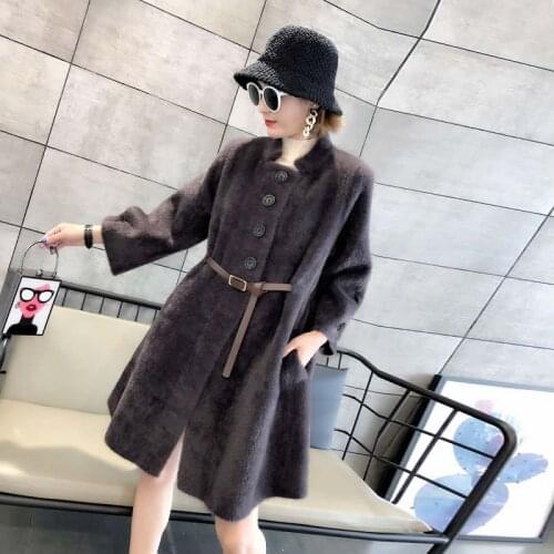 LDKVGSU Women's Coats With A Belt