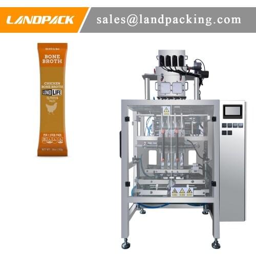 Multi Lane Automatic Powder Packing Machine For Chicken Essence Seasoning Powder Packag General Purpose