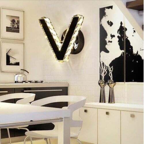 Wall Lamp K9 Crystal Lamparas De Techo lustre Luminaria industrial sconce Home Lighting Luminaire Living Room Lights