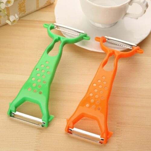 New Multi-Function Vegetable Fruit Peeler Double head Julienne Cutter Slicer Peel Gadget Knife Knives Cutlery