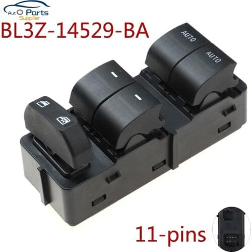 New BL3Z-14529-BA Left Master Power Window Control Switch Button For 211-2014 Ford Lincoln F-150 Lobo Mark LT BL3Z14529BA