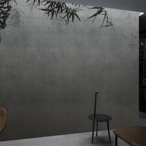 MASAR new Chinese custom mural living room dining room background wall paper original hand-painted design wallpaper Yong Zhu