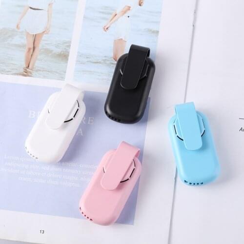 Portable Face Cover Fan Clip Multipurpose USB Charging Air Purification Mini Fan Wearable Facial Cooling Accessory