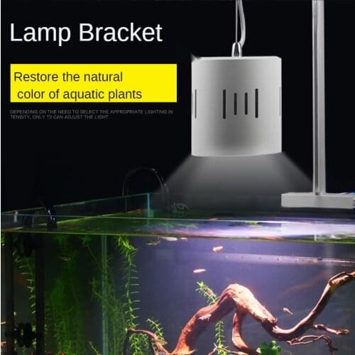 Aquarium Lighting Aquatic Plant Grow Light Adjustable Lamp For Fish Tank Decor Full Spectrum Special Lamp Algae Lamp Waterproof