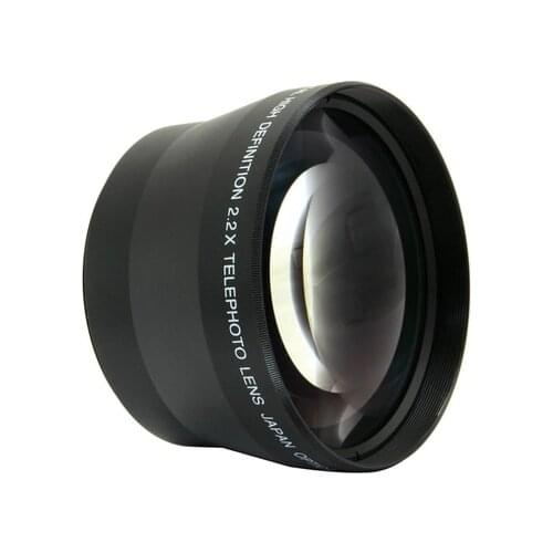 52mm 2x Magnification Teleconverter Telephoto Lens for Canon NIKON Sony PENTAX Olympus DSLR DV SLR Camera 18-55MM thread lens