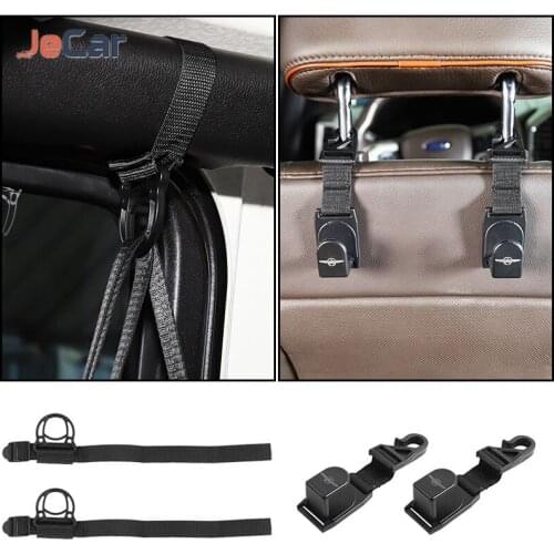 Universal Car Hanger Bag Organizer Hook Seat Headrest Hook Automotive Backseat Hook Fit For Handbag Coat Hanging
