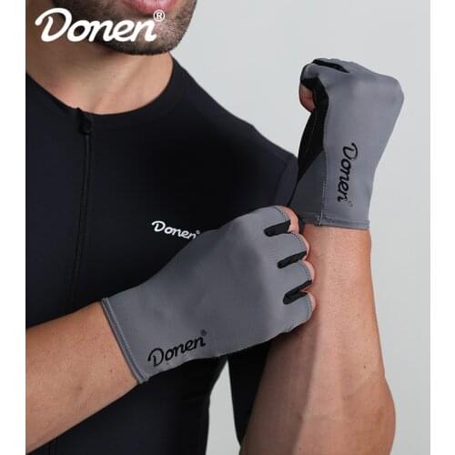 DONEN cycling gloves mens half-finger summer shock absorption short-finger sports bike cycling gloves mountain bike equipment
