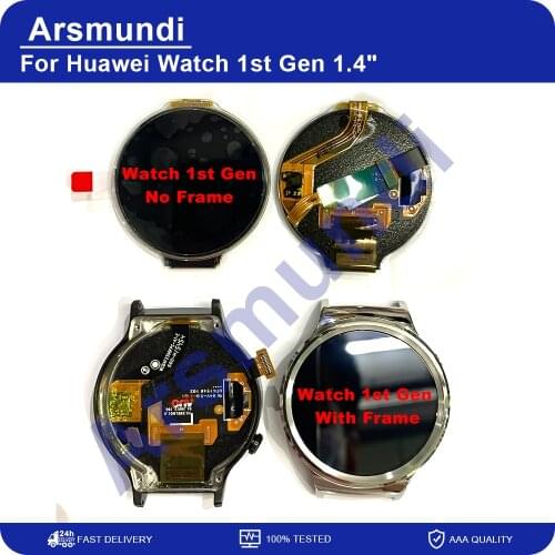 1.39" For Huawei Watch1 Watch 1 1st Gen LCD Display With Touch Screen Digitizer Assembly Not Including Button