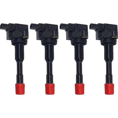 4/8PCS 30521-PWA-003 30520-PWA-003 Ignition Coils For Honda Civic FIT 7 8 VII VIII JAZZ GD1 GD6 1.3L 30520PWA003 30521PWA003