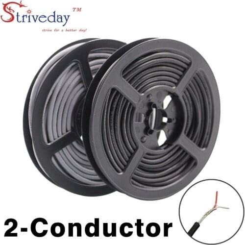 5Meter High Quality UL 2547 24 AWG Multi-core control cable copper wire shielded audio cable headphone cable signal line