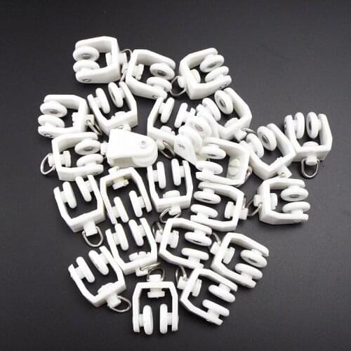 Home Indoor Bathroom Window Decor Accessories Flexible Ceiling Mounted Curtain Track Rail Straight Slide