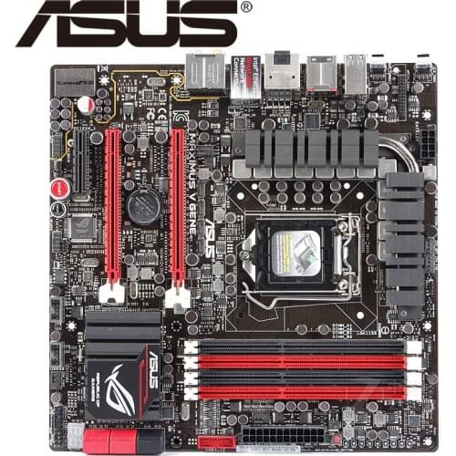 ASUS Maximus V Gene Desktop Motherboard Z77 Socket LGA 1155 i3 i5 i7 DDR3 32G ATX UEFI BIOS Original Used Mainboard On Sale