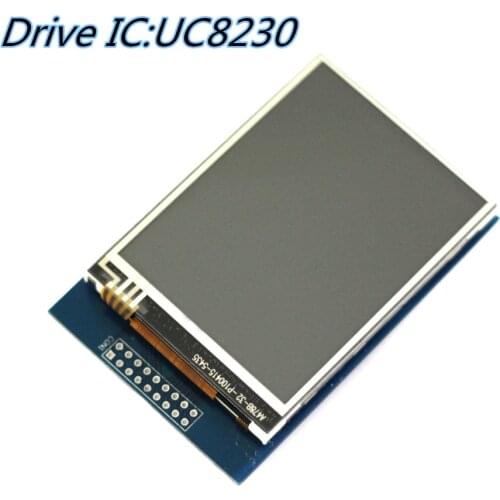 UC8230 drive display 2.8 inch color screen with touch panel LCD module support TFT