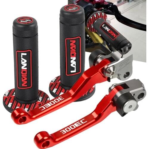 For GASGAS GAS GAS 300EC 300 EC 2005-2018 2017 2016 2015 2014 2013 2012 2011 2010 Dirt Bike Brake Clutch Levers handle bar grips