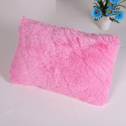 Quality Winter Plush Pillowcase Thickened Warmth Single Pillowcase Liner Cover Soft Comfortable Plush Pillowcase 50x70cm 2 Pc