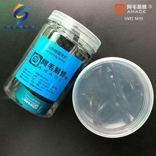 AMAOE M39 UV Glue Curing Lamp USB LED Ultraviolet Green Oil Curing Light For Mobile Phone Mainboard Repair Tools