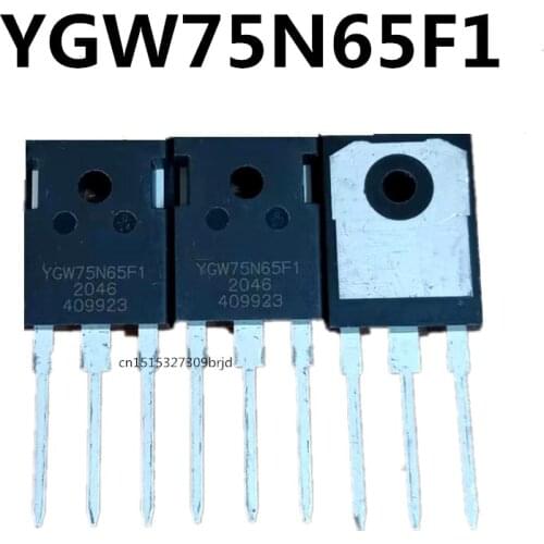 10pcs/ YGW75N65F1 75A650V TO-247